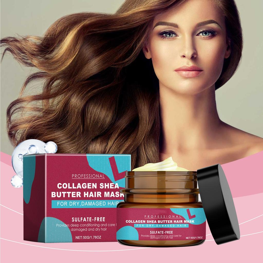 Keratin Hair Mask Repairs And Nourishes Frizzy And Dry Hair To Make It Shiny Keratin Hair Mask