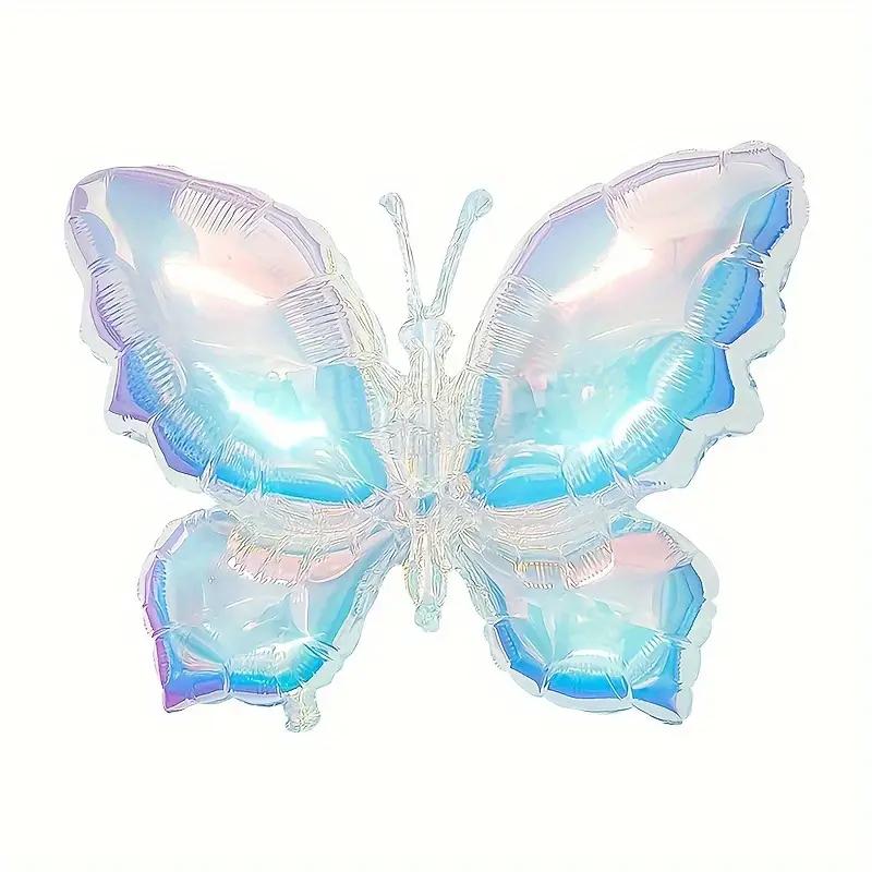 40 шт./компл. Прозрачные красочные тематические воздушные шары для украшения вечеринки, алюминиевые пленочные шары