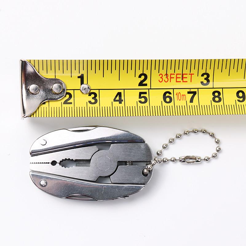 Portable Multifunction Folding Plier Foldaway Keychain Screwdriver Camping Survival TravelKits