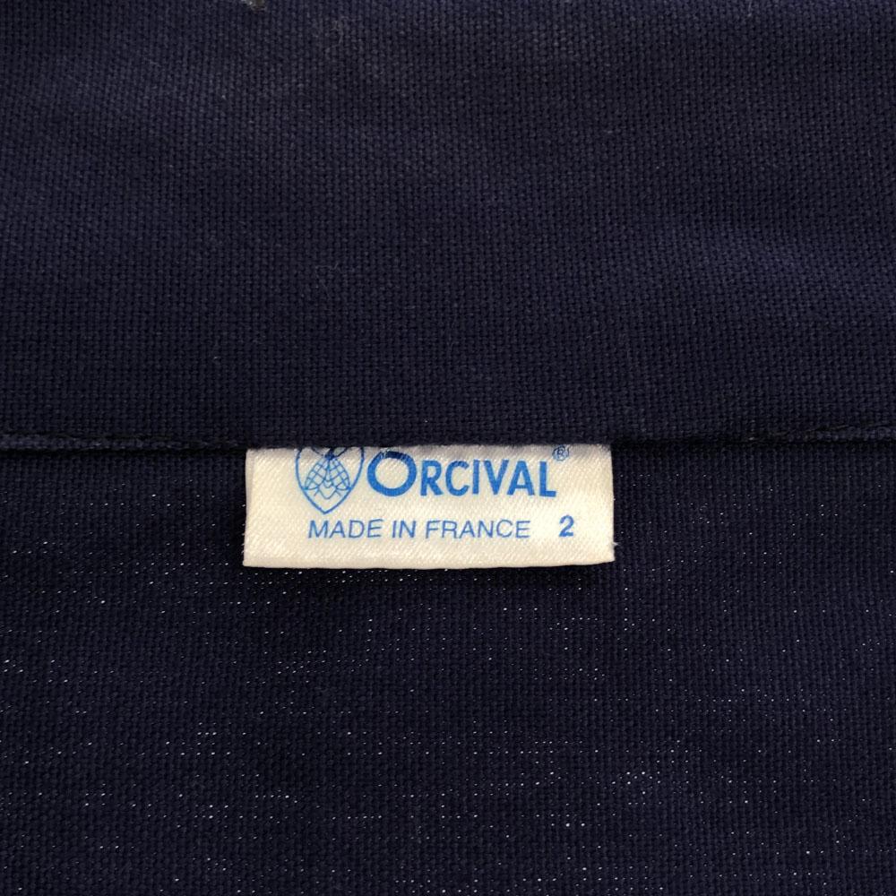 Orcival Made In France Zip Jacket 2 Navy Men's Used