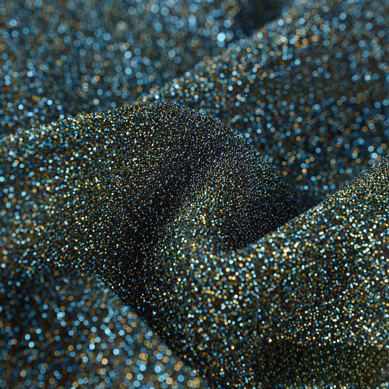 Двусторонняя мерцающая звездная бархатная ткань Яркая шелковая блестящая бархатная ткань Неэластичная для DIY шитья платьев ципао