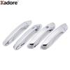 Door Handle Cover Trim For Volkswagen VW Tiguan 2017-    Chrome Car Door Handle Catch Covers Overlay Accessories