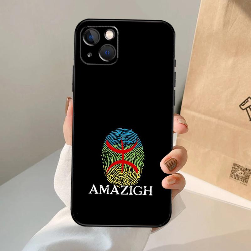 Амазигский символ Берберская академия Чехол для телефона Для iPhone 17 Air 16 15 13 11 12 14 Pro Max 13 12 mini 15 16 Plus 16e Чехол Coque