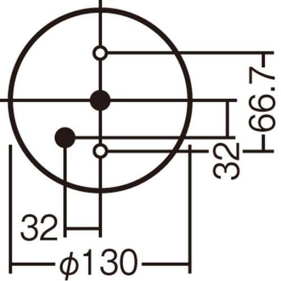 Panasonic Down Ceiling Light LGB51635LE1 Direct Mount 100 Type White