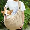 Outdoor Travel Pet Dog Carrier Bag Adjustable Single Shoulder Portable Sling Handbag Breathable Large Capacity for Cats Dogs