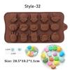 Jelly Pudding Fruit Gummy Candy Silicone Molds Animal Chocolate Cake Baking Tool Mold Ice Resin Mould 3D DIY