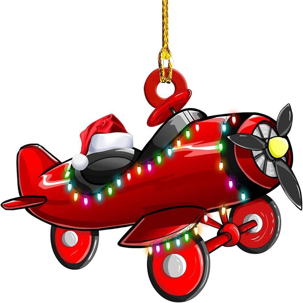 Рождественская елка подвесная книга акриловое украшение