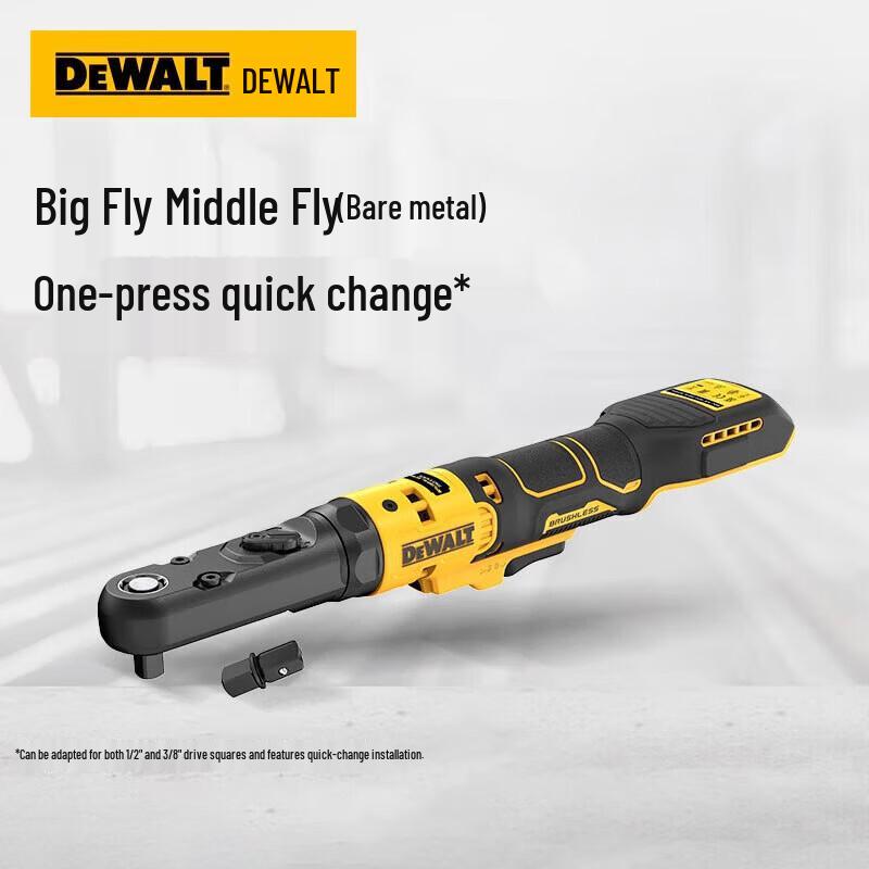 Бесщеточный аккумуляторный гайковерт DEWALT 20V, разъем CN (адаптер в комплекте)