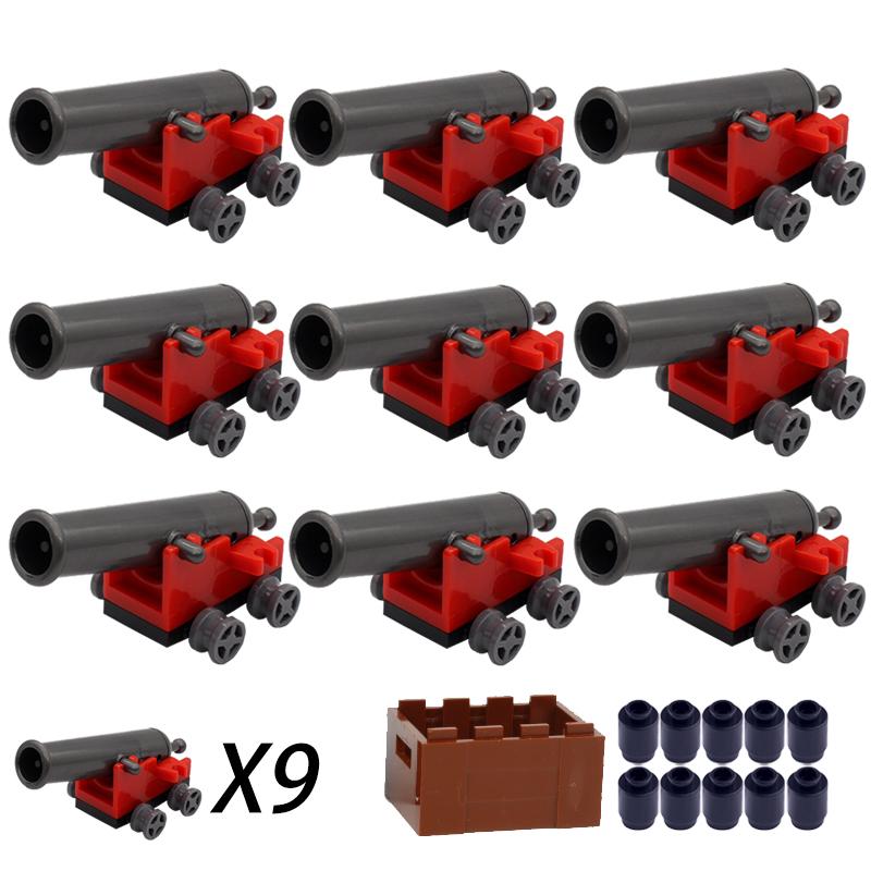 Военный MOC Здание часового Строительный блок Солдат Мешок с песком Забор Снаряд для пушки Колючая проволока Стойка для оружия Тренировочная площадка Сторожевая башня Игрушка K018