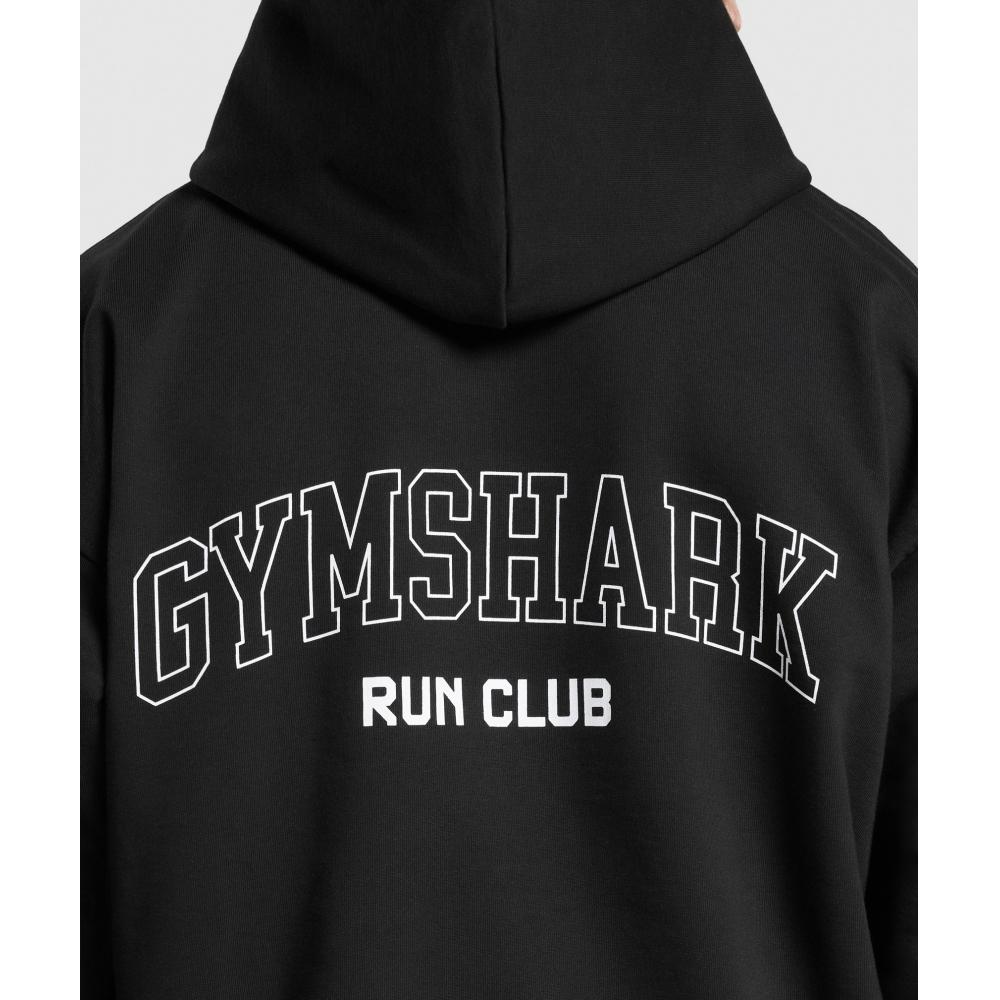 Gymshark Толстовка Gsrc с капюшоном черная A2b8t Bb2j