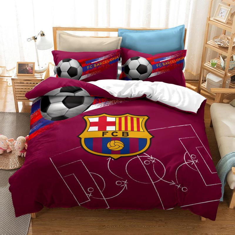 Team Logo Series Bedding Three-piece Home Textile Set