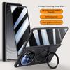 Чехол для Oppo Find N6, приятный для кожи, матовый, с магнитным креплением, вращающимся на 360° кронштейном, складным шарниром, с защитной пленкой для объектива, жесткий чехол