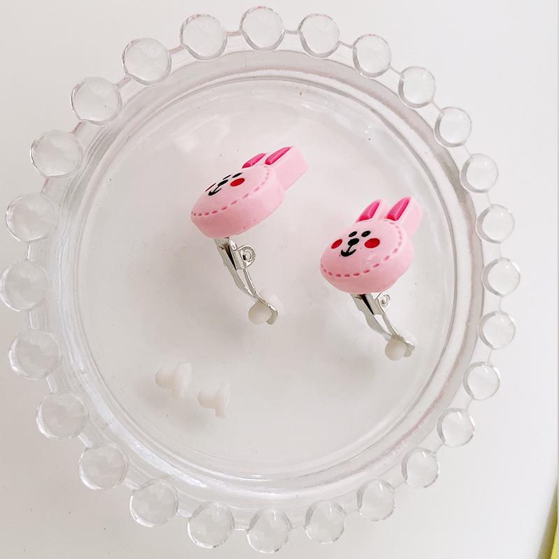 Креативные клипсы с изображением фруктов и животных в виде принцессы из мультфильма — милые, красочные, не требующие прокола