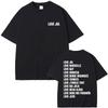 Love Jul 2025 Merch Tshirts Men Women Fashion Rap Pop Music Short Sleeve Tshirt Mens Hip Hop Oversized T Shirts Streetwear