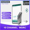 New Style Invisible BTE Hearing Aids 10 Channels Digital Hearing Aid SF101 Mobile Phone APP Program Fitting