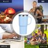 Livole Vacuum Insulated Stainless Steel Coffee Keeps Hot or 600ml Large with Travel Large Thermos with Perfect for and Carbonated Perfect for Outdoor
