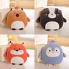 Penguin Fox Capybara Plush Toys Animal Stuffed Doll Room Decoration Gift Kids