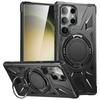 Беспроводная зарядка Черный Жесткий Чехол с Кольцом-Держателем для Samsung Galaxy S25 Ultra S24 Plus S23 FE A55 A35 A15 A54 A14 A34 A05S