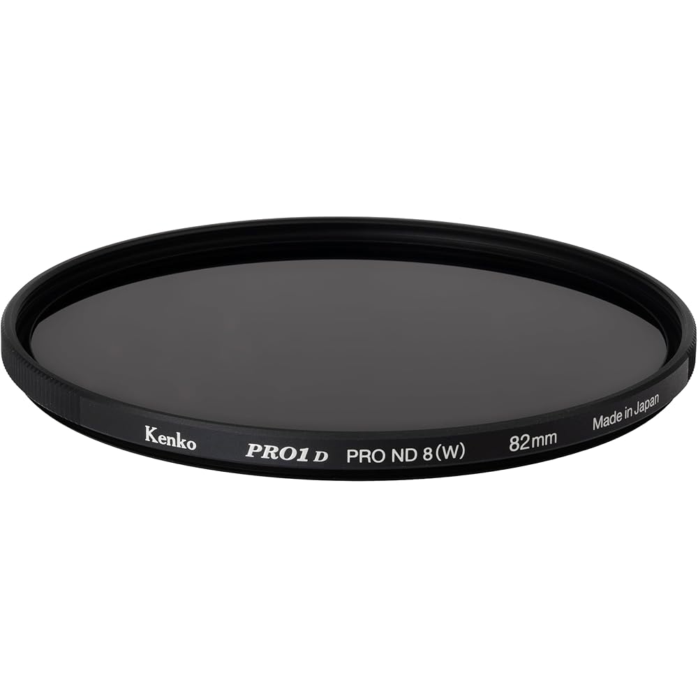 [Эксклюзивно для Amazon.co.jp] Kenko PRO1D ND8 (W) Нейтрально-серый фильтр N 82 мм - Снижает интенсивность света в 8 раз, Цветовая нейтральность, Сделано в Японии, 826331 [Специальная упаковка