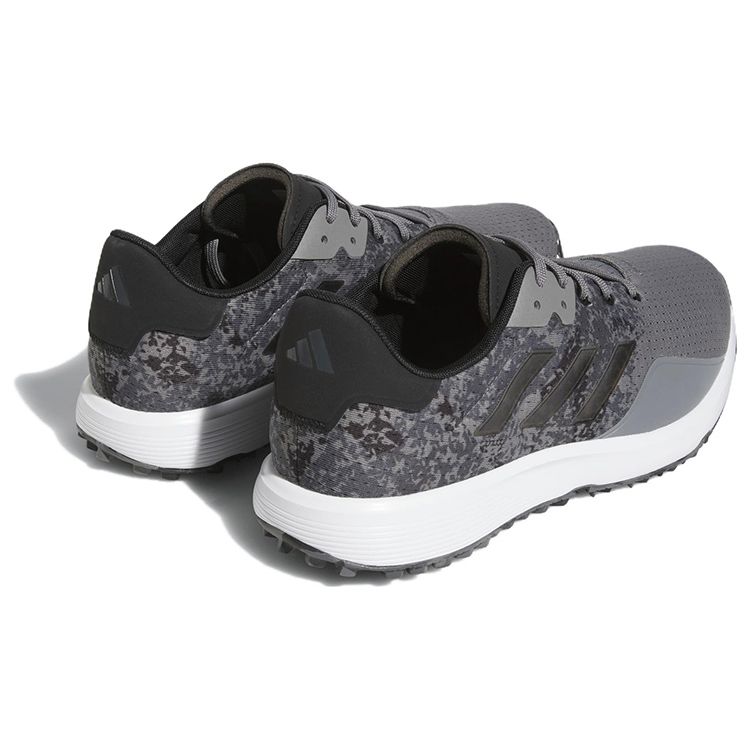 adidas S2G SL 23 Устойчивые к скольжению Прочные Амортизирующие Низкие Гольф-кроссовки Мужские Кроссовки Серые Белые Черные GV9408