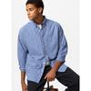 BroadCloth Shirt Long Sleeve Button Down Collar CheCk C