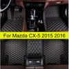 Автомобильные коврики для Mazda CX-5 2015 2016 Автомобильные коврики для ног Покрытие ковриком салона Аксессуары для интерьера