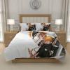 L-L D-Death N-Note Anime Comforter Cover Set Bedding Breathable Polyester Kids Room Gift US EU UK AU DE Standard Sizes