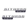 BITURBO 4Matic Автомобильная наклейка на бампер 2 шт. для cla, clk, gla glc gle gt, gls, gl, cls, slc, slk, sls, w204, car style