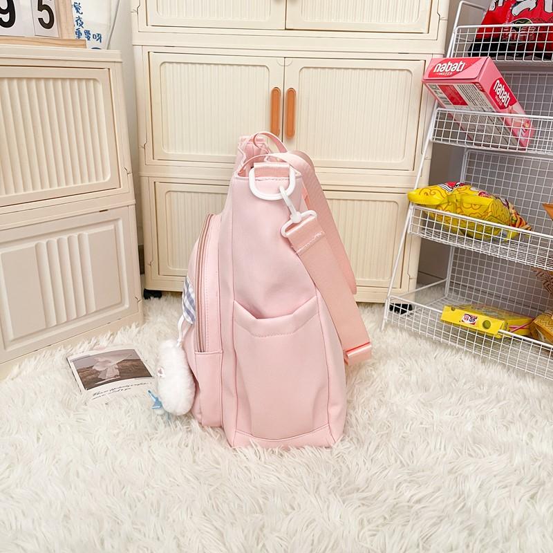 Женская сумка через плечо, студенческая сумка на плечо большой вместимости