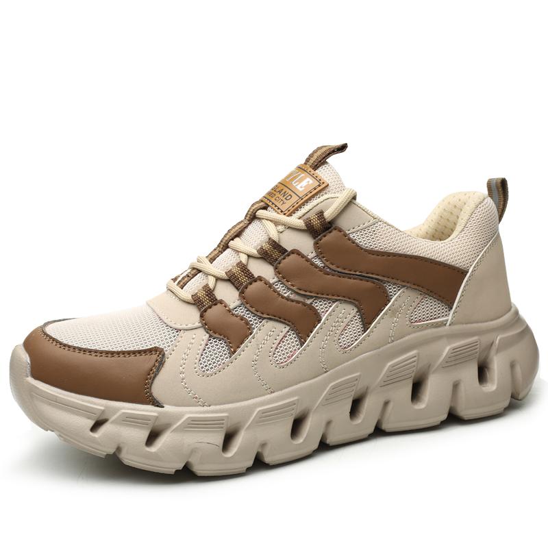 High-quality Safety Shoes Men Steel Wire Comfortable Work Sneakers Indestructible Shoes Anti-smash Anti-puncture Work Shoes