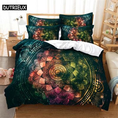 Комплект постельного белья с 3D-цветами Queen Bedding Duvet Cover Set Bedding Bed Cover Cotton Queen Bed Cover Set Bed Set Bedding