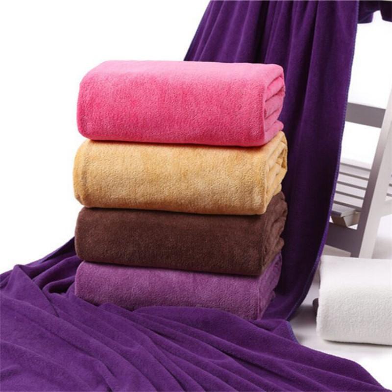 Ultra-Soft Microfiber Spa Towel 400g Heavy Duty Bed Cover Massage Therapy Acupuncture Beauty Salon Use