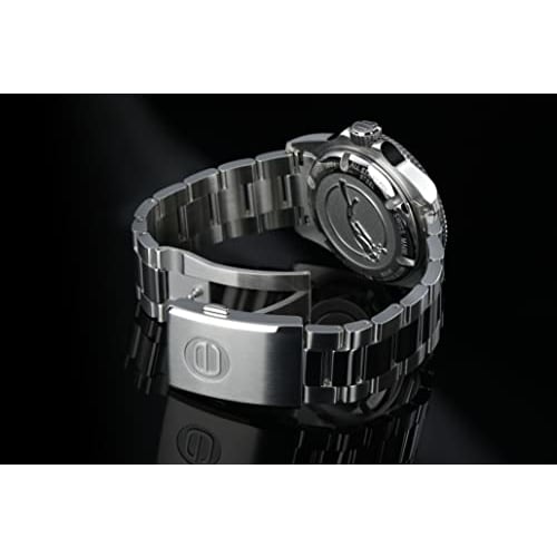 Мужские автоматические часы для дайвинга EPOS 3504BL, водонепроницаемость 500 м, керамический безель, серебристые