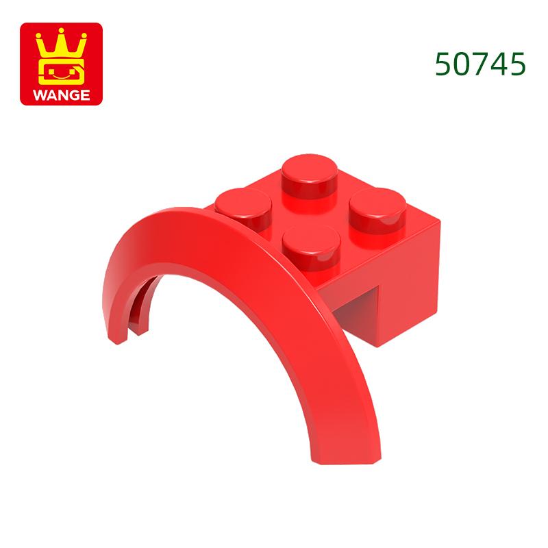 65 шт./лот 50745 Кирпичики для строительства колесных арок Аксессуары MOC Совместимы с Featuring Blocks Игрушки для детей Идея для подарка Коробка