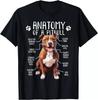 Funny Anatomy Pitbull Dog Cute Pittie Lover Pit Bull T Shirt