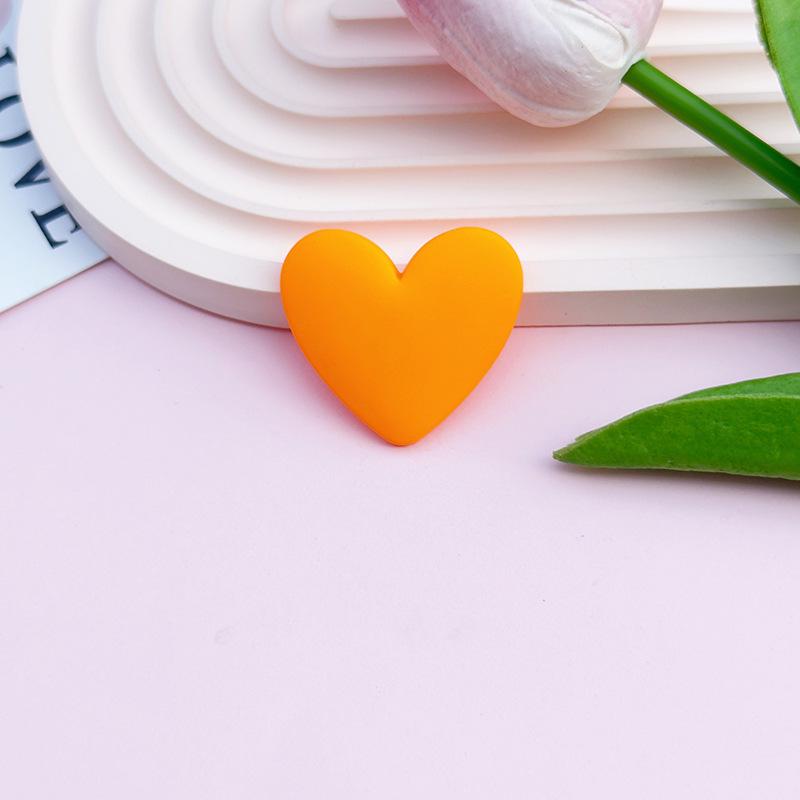 Аксессуары из смолы в форме сердца персика: Чехол для телефона своими руками, нашивка на стакан для воды, автомобильное хранилище, головной убор для обуви и одежды