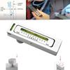 Universal Magnetic Alignment Fall Gauge Adjustable Track Tool Car Track Tool Swivel Roller Wheel Alignment Axis Measurement Fall Adjustment Tool