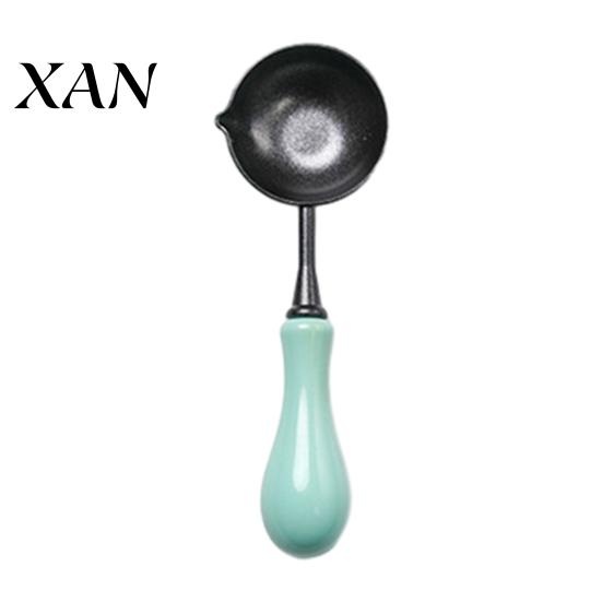 Envelope Wax Seal Spoon with Ergonomic Handle, Non-Stick Sealing Stamp Melting Spoon, Crafting Supplies Warmer for & Letter Art Crafts Accessories