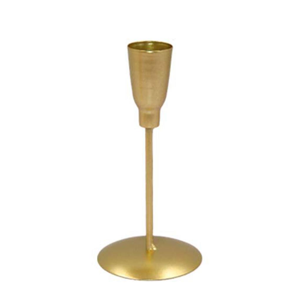 Элегантный металлический подсвечник в скандинавском стиле, декоративный железный конический подсвечник для домашнего стола, центральные украшения