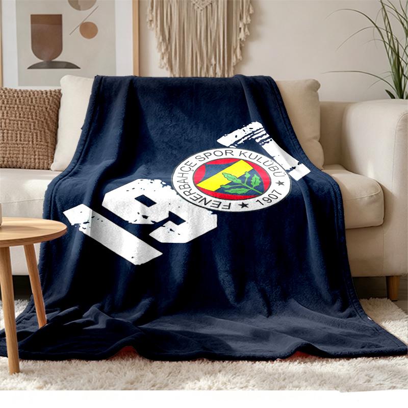 Fenerbahçe SK Мягкий и удобный фланелевый Подходит для диванов гостиных кемпинга на открытом воздухе путешествий, а также станет отличным подарком на годовщину