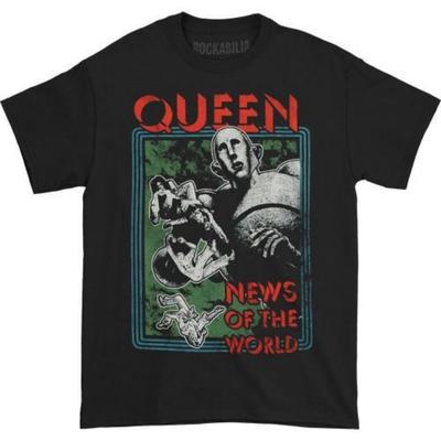 Унисекс Взрослая Футболка Queen News Of The World