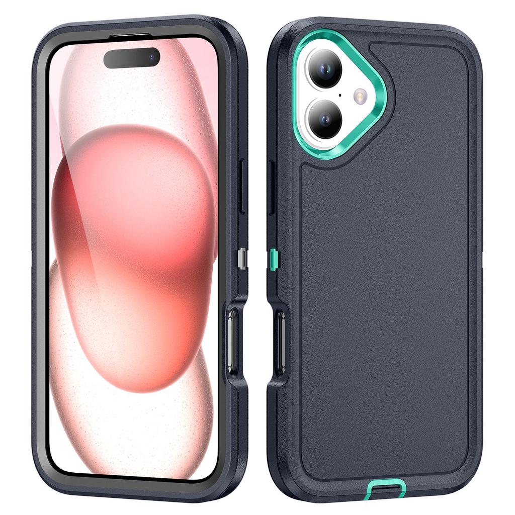 Для iPhone 16 Чехол ПК+Силикон+ЭВА Защита военного класса Чехол для телефона