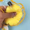 Slow Rebound Material Banana Squeeze Toy Handmade Slow Rising Squishy  for Anxiety Relaxation