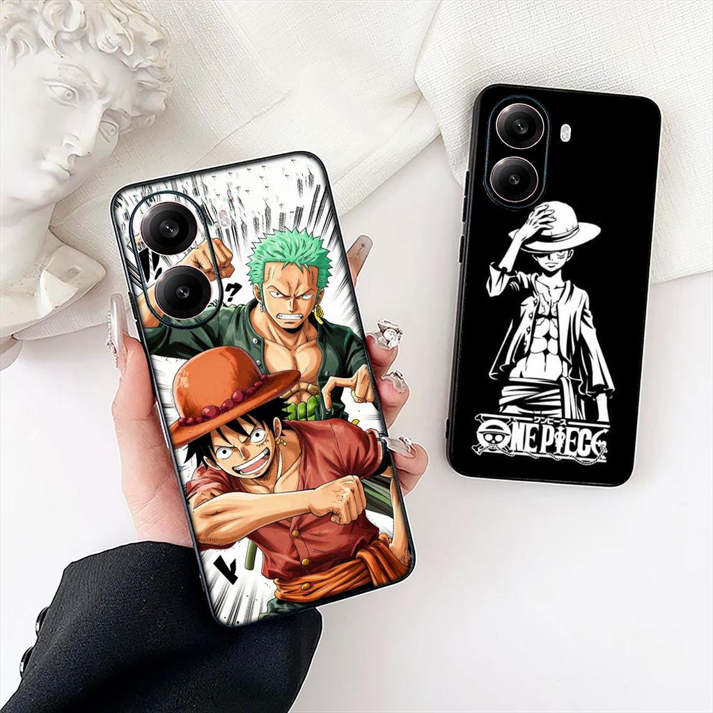 Roronoa Zoro ONE PIECES Luffy Sanji Phone Case for Motorola Moto G86 G14 G35 G34 G45 G55 G67 G75 G85 G24 G15 G54 G57 Power Cover