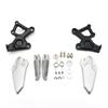 For Kawasaki ZX4R ZX4RR ZX-4R ZX-4RR ZX 4R 4RR  Motorcycle Accessories Front Footrest Foot pegs Brackets Foot Pedals