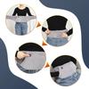 Skin-Friendly Plush Fabric Electric Heated Waist Warmer Heating Pad  Body Thermal Care