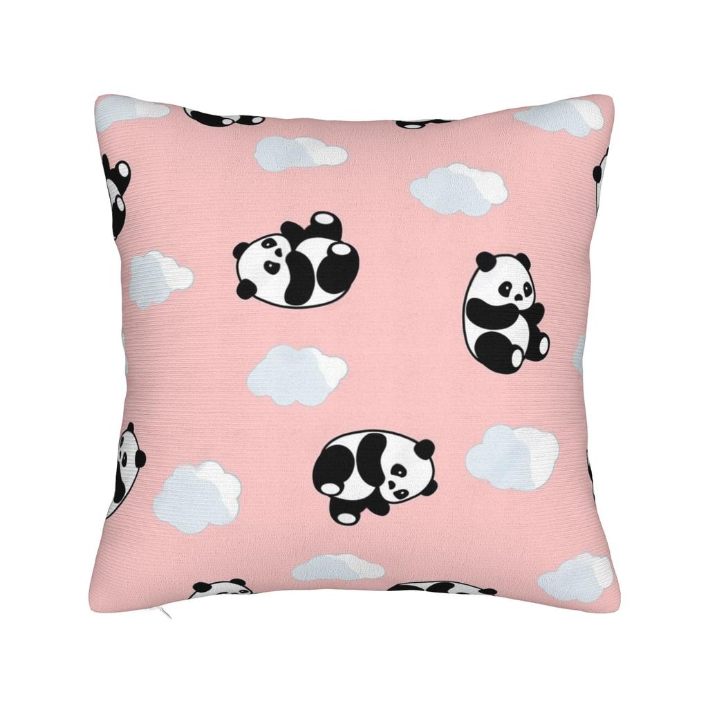 Panda Animal Pillowcase Polyester Cushion Cover Decor Throw Pillow Case Cover Seat 40*40Cm
