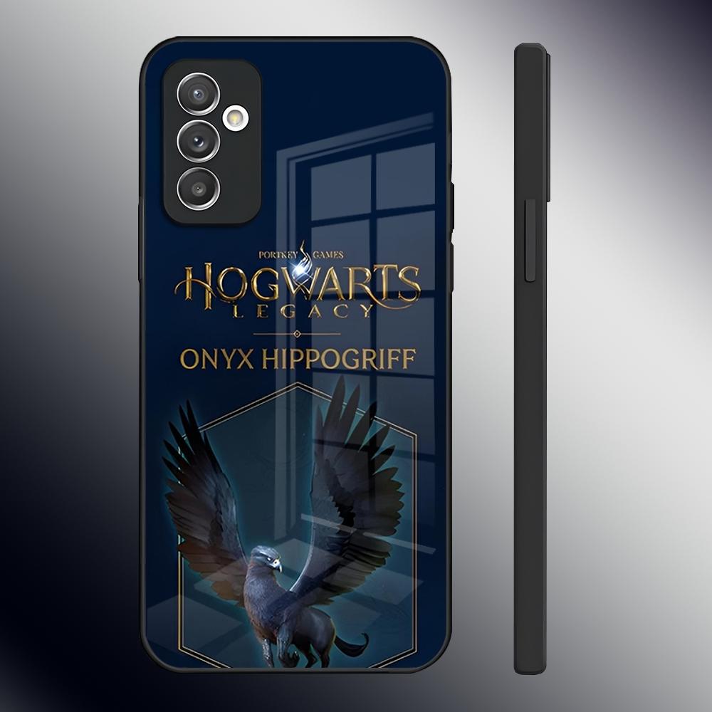 Чехол для телефона H-Hogwartss Legacy для Samsung S26 S24 Ultra S23 S22 S21 Fe S25 Plus A54 A34 A24 A53 A13 A16 Стеклянная крышка