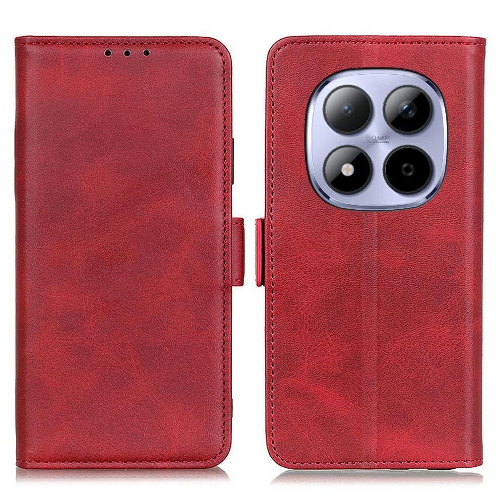 Для Xiaomi Redmi Note 15 Pro 4G (Глобальный) Чехол-подставка из ПУ кожи с текстурой коровьей кожи