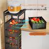 MAXCOOK 5-Tier Slim Kitchen Storage Cart